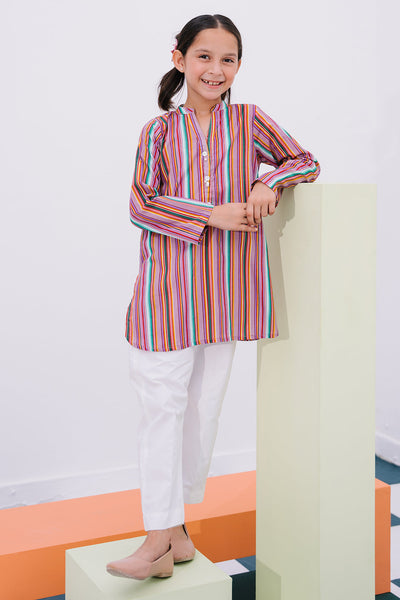 Zellbury Girls | 1 Piece Lawn | Kurta - 1623 -  Zellbury Girls Essential Pret - Original Designer Dress - House of Maryam