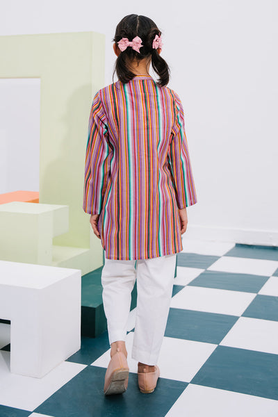 Zellbury Girls | 1 Piece Lawn | Kurta - 1623 -  Zellbury Girls Essential Pret - Original Designer Dress - House of Maryam