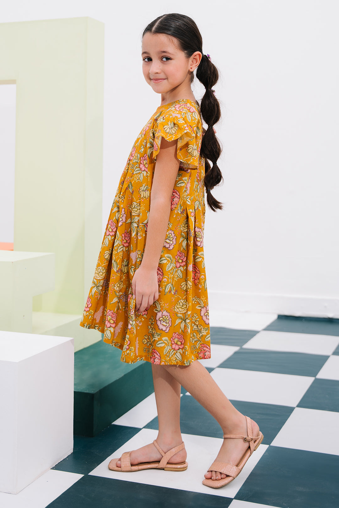 Zellbury Girls | 1 Piece Lawn | Kurta - 1625 -  Zellbury Girls Essential Pret - Original Designer Dress - House of Maryam