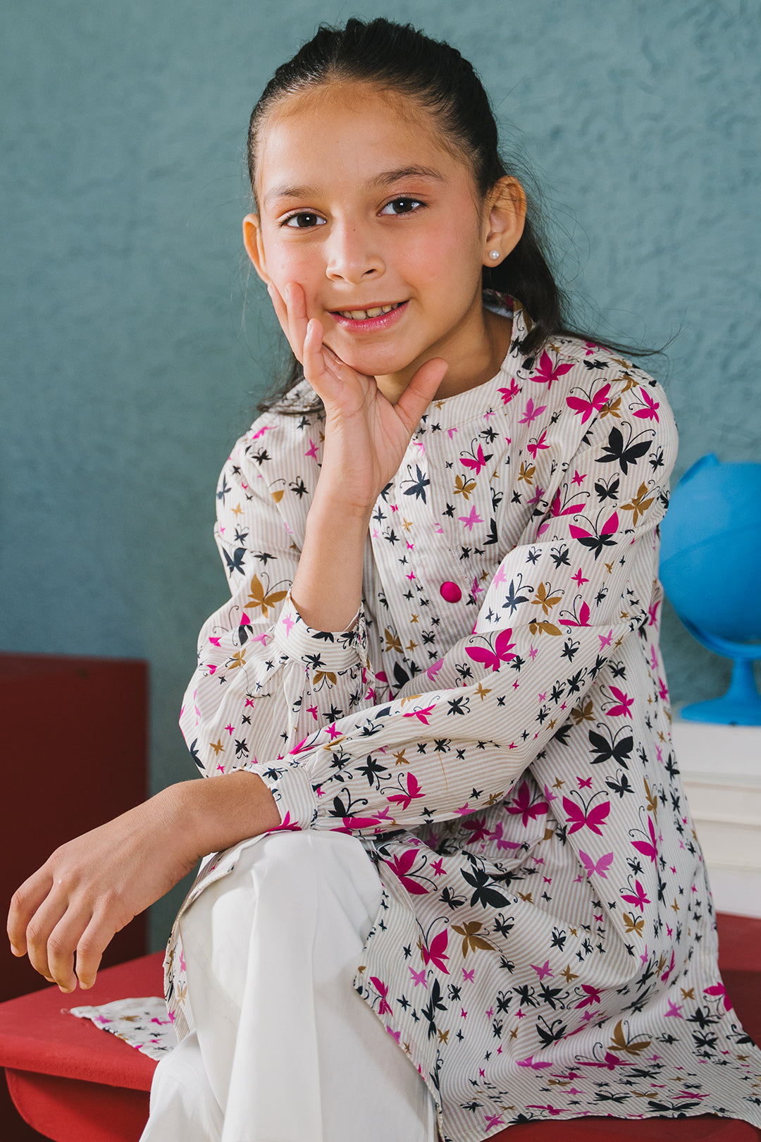 Zellbury Girls | 1 Piece Lawn | Kurta - 1626 -  Zellbury Girls Essential Pret - Original Designer Dress - House of Maryam
