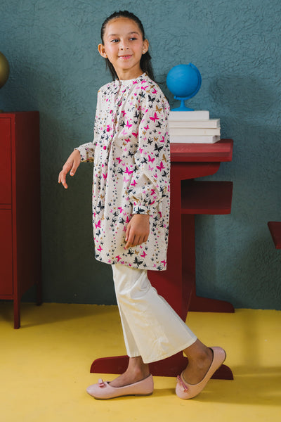 Zellbury Girls | 1 Piece Lawn | Kurta - 1626 -  Zellbury Girls Essential Pret - Original Designer Dress - House of Maryam