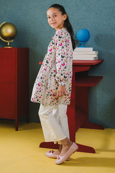 Zellbury Girls | 1 Piece Lawn | Kurta - 1626 -  Zellbury Girls Essential Pret - Original Designer Dress - House of Maryam