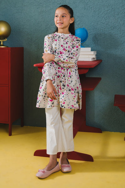 Zellbury Girls | 1 Piece Lawn | Kurta - 1626 -  Zellbury Girls Essential Pret - Original Designer Dress - House of Maryam