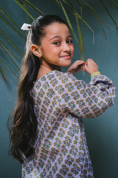Zellbury Girls | 2 Piece Lawn | Kurta Trouser - 2407 -  Zellbury Girls Essential Pret - Original Designer Dress - House of Maryam