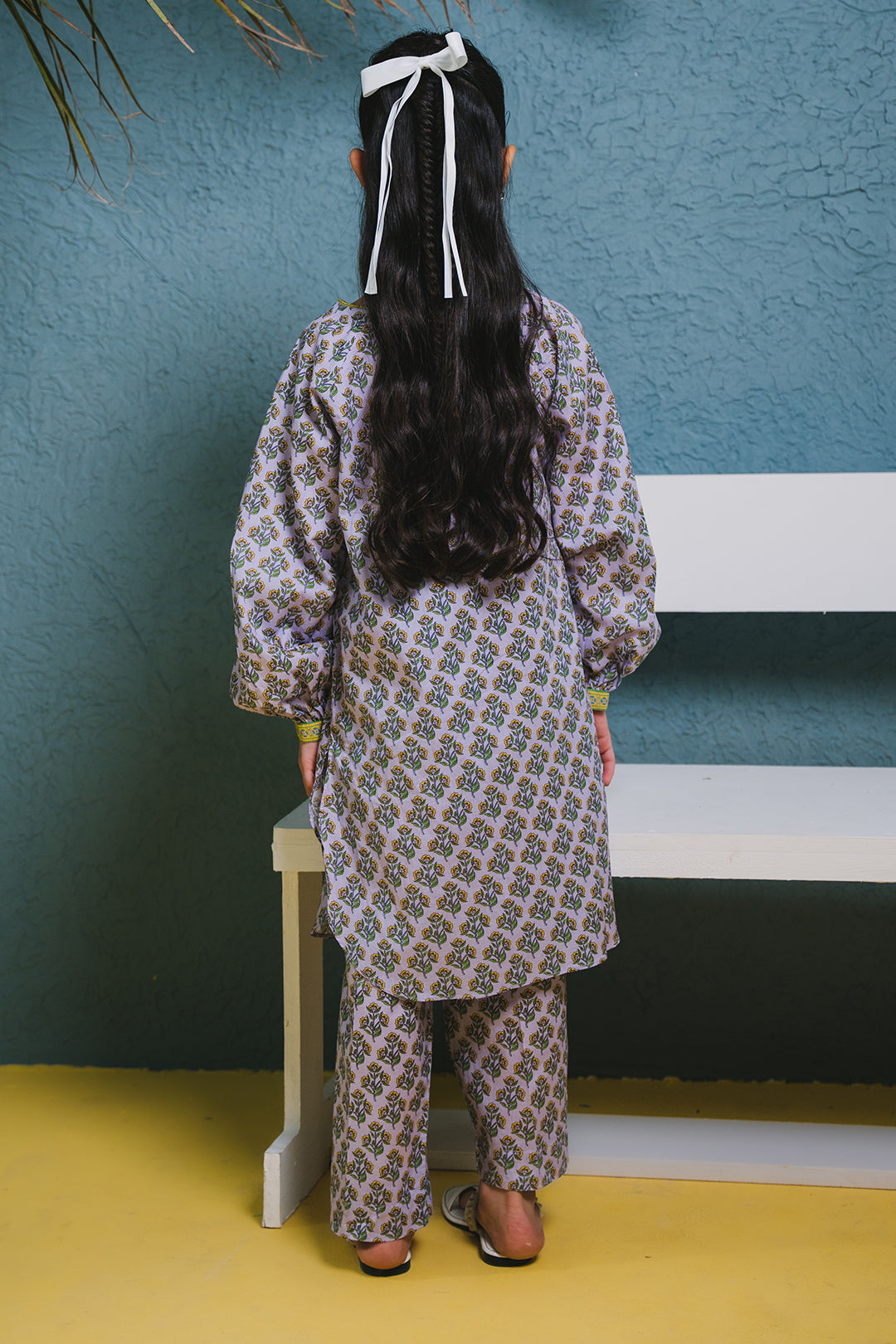 Zellbury Girls | 2 Piece Lawn | Kurta Trouser - 2407 -  Zellbury Girls Essential Pret - Original Designer Dress - House of Maryam