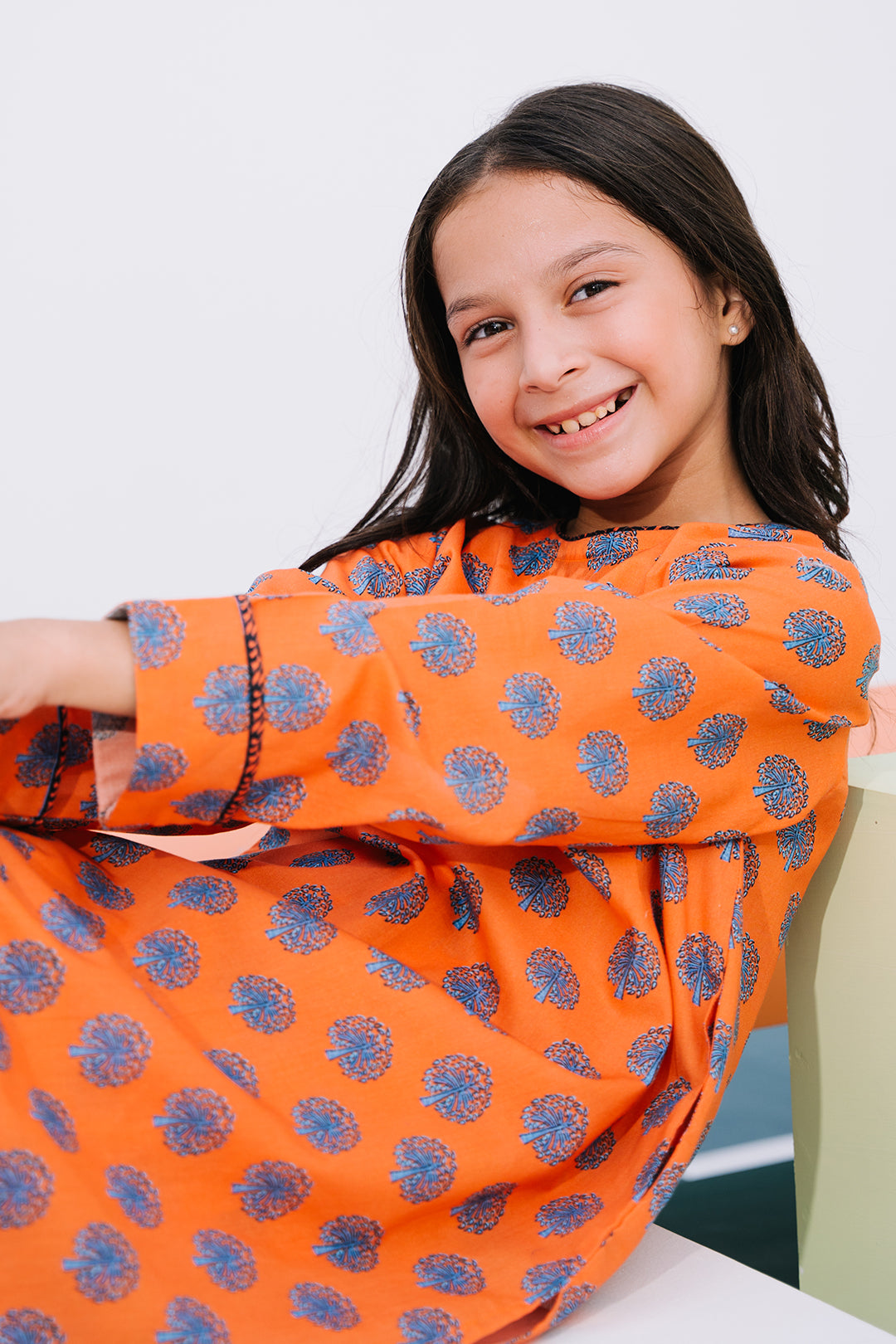 Zellbury Girls | 2 Piece Lawn | Kurta Trouser - 2409 -  Zellbury Girls Essential Pret - Original Designer Dress - House of Maryam