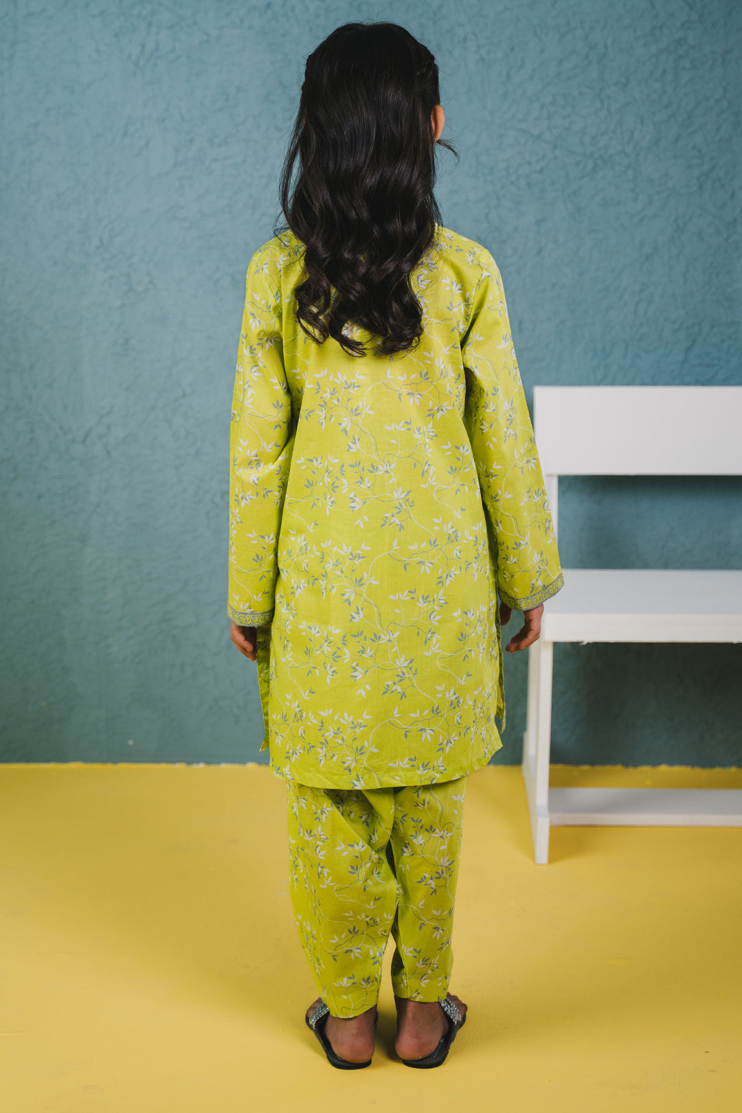 Zellbury Girls | 2 Piece Lawn | Kurta Trouser - 2410 -  Zellbury Girls Essential Pret - Original Designer Dress - House of Maryam