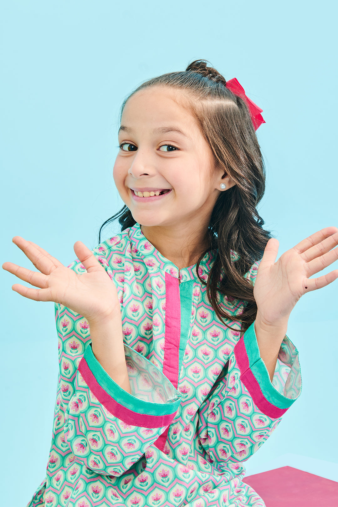 Zellbury Girls | 2 Piece Lawn | Kurta Trouser - 2411 -  Zellbury Girls Essential Pret - Original Designer Dress - House of Maryam