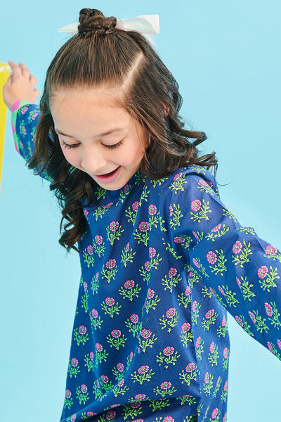 Zellbury Girls | 2 Piece Lawn | Kurta Trouser - 2412 -  Zellbury Girls Essential Pret - Original Designer Dress - House of Maryam