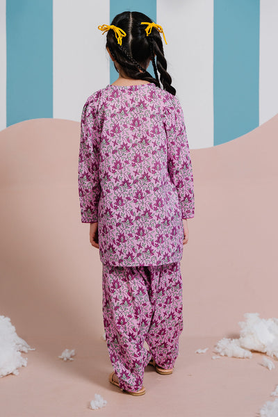 Zellbury Girls | 2 Piece Lawn | Kurta Trouser - 2414 -  Zellbury Girls Essential Pret - Original Designer Dress - House of Maryam
