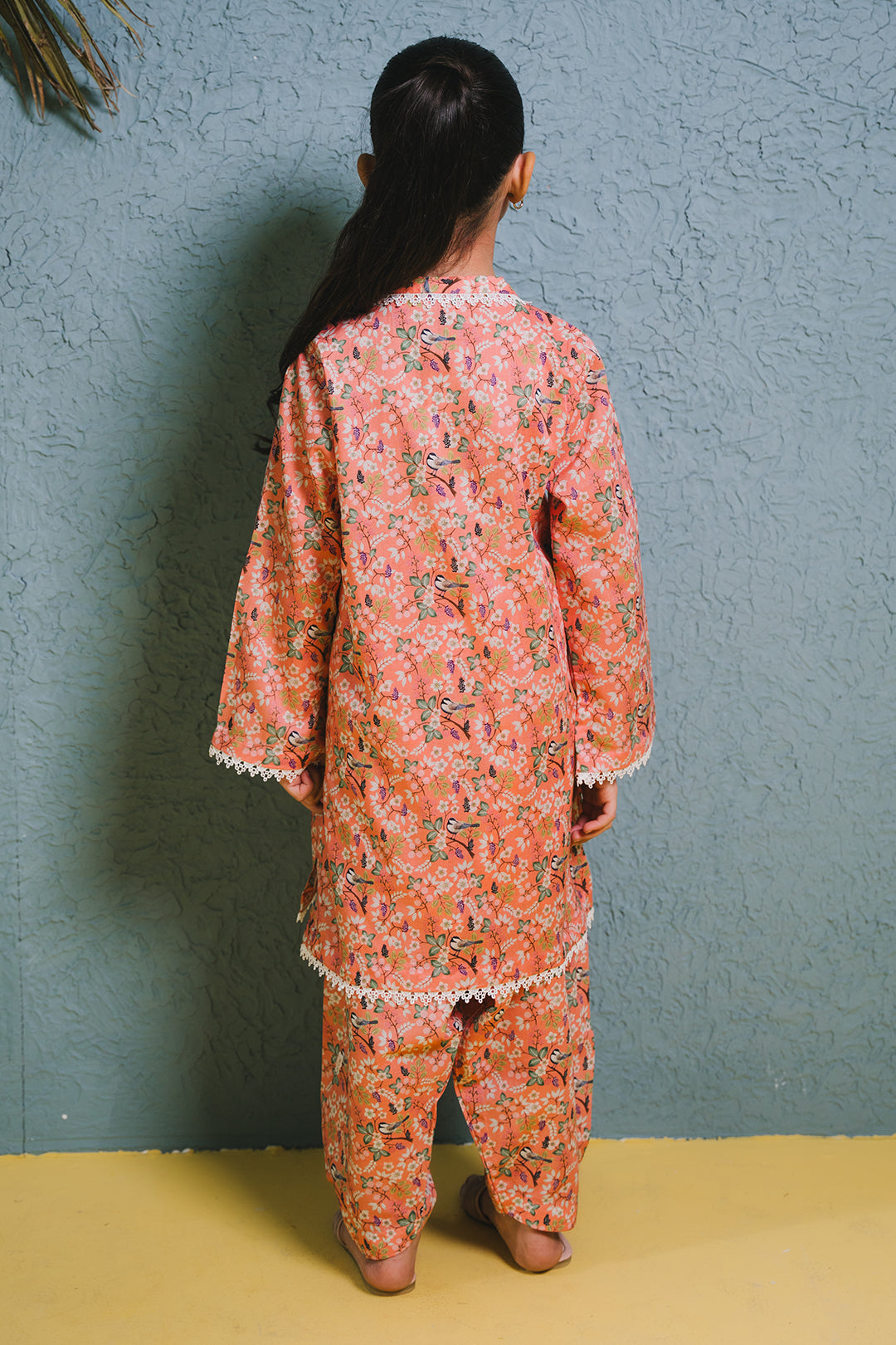 Zellbury Girls | 2 Piece Lawn | Kurta Trouser - 2424 -  Zellbury Girls Essential Pret - Original Designer Dress - House of Maryam