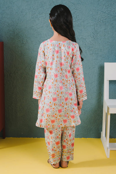 Zellbury Girls | 2 Piece Lawn | Embroidered Kurta Trouser - 2430 -  Zellbury Girls Essential Pret - Original Designer Dress - House of Maryam