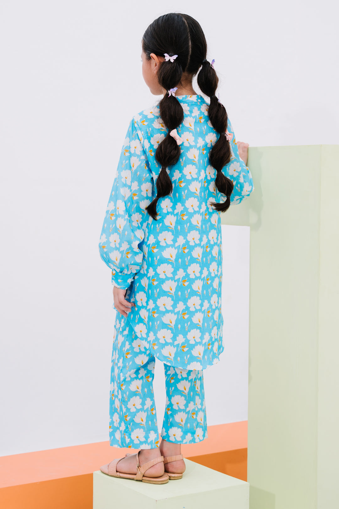 Zellbury Girls | 2 Piece Lawn | Kurta Trouser - 2462 -  Zellbury Girls Essential Pret - Original Designer Dress - House of Maryam