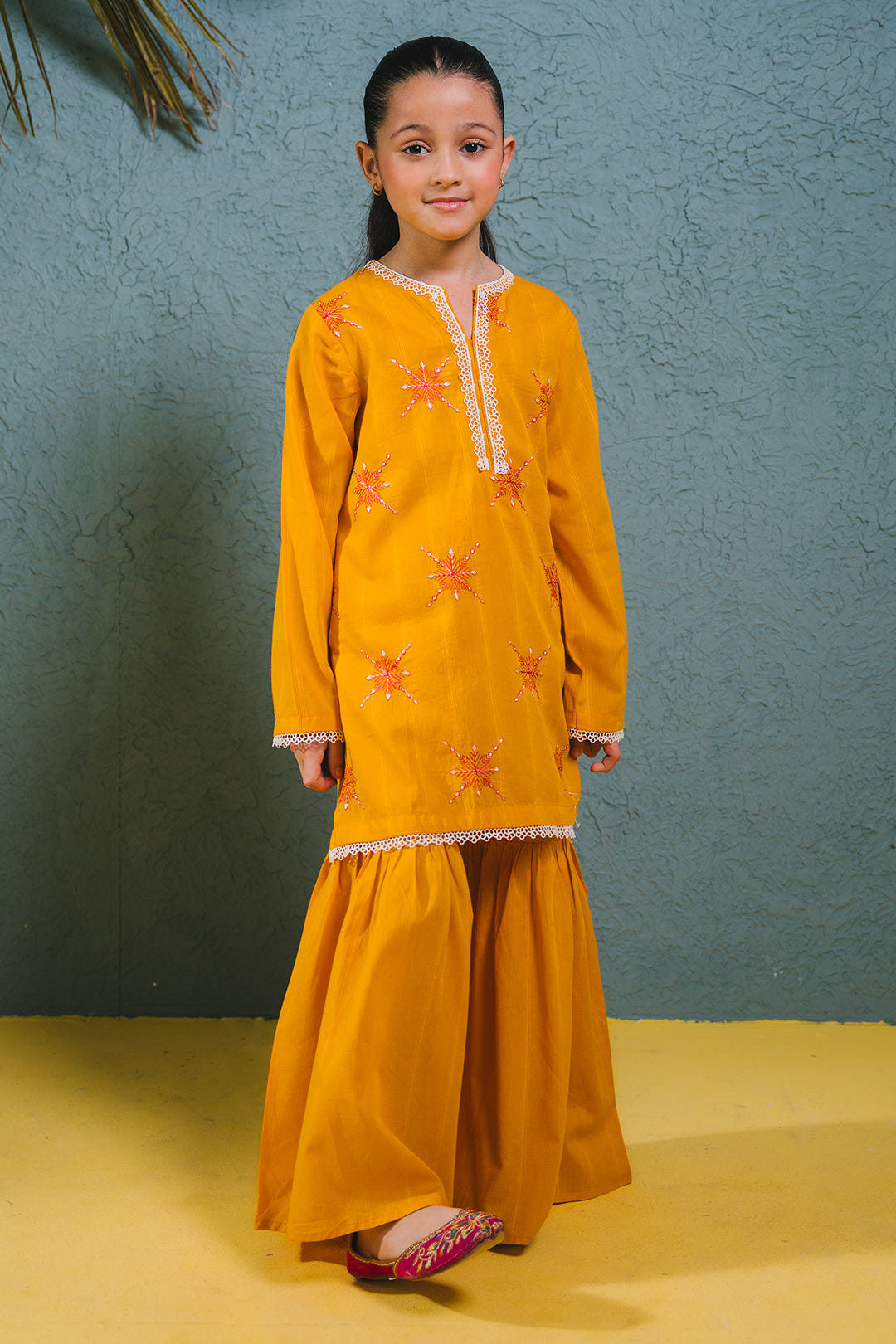 Zellbury Girls | 2 Piece Lawn | Embroidered Kurta Trouser - 2465 -  Zellbury Girls Essential Pret - Original Designer Dress - House of Maryam