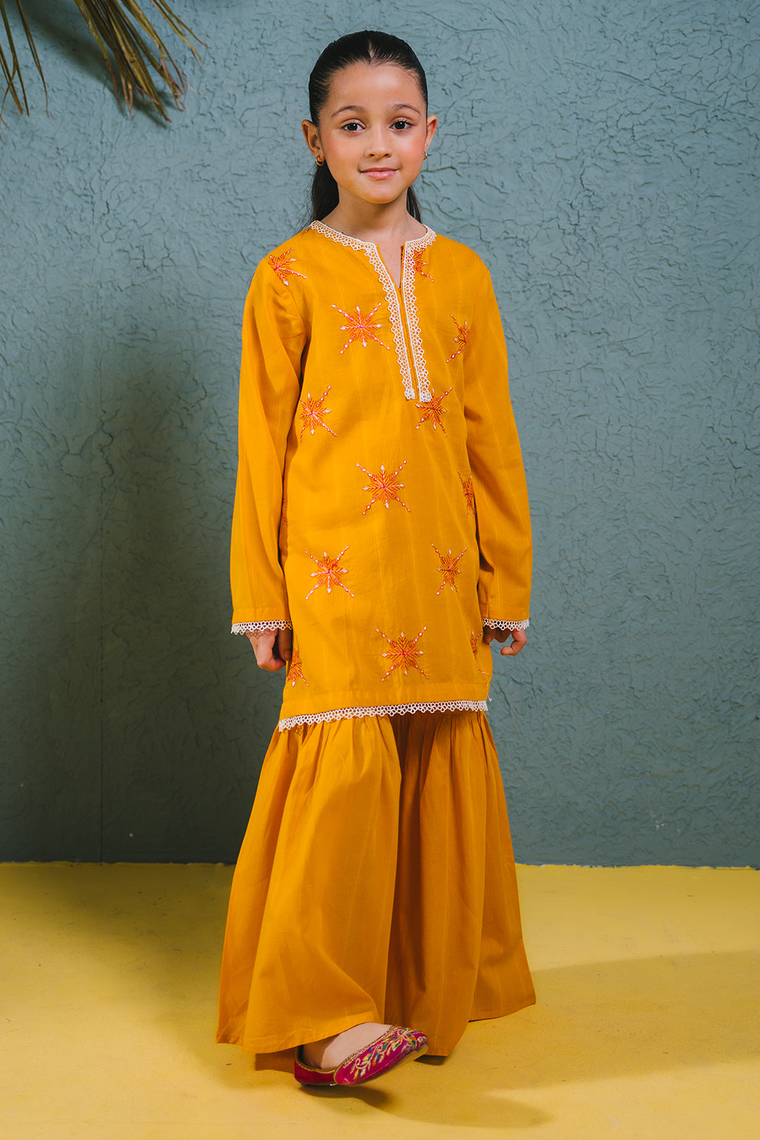 Zellbury Girls | 2 Piece Lawn | Embroidered Kurta Trouser - 2465 -  Zellbury Girls Essential Pret - Original Designer Dress - House of Maryam
