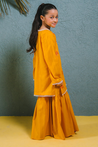 Zellbury Girls | 2 Piece Lawn | Embroidered Kurta Trouser - 2465 -  Zellbury Girls Essential Pret - Original Designer Dress - House of Maryam