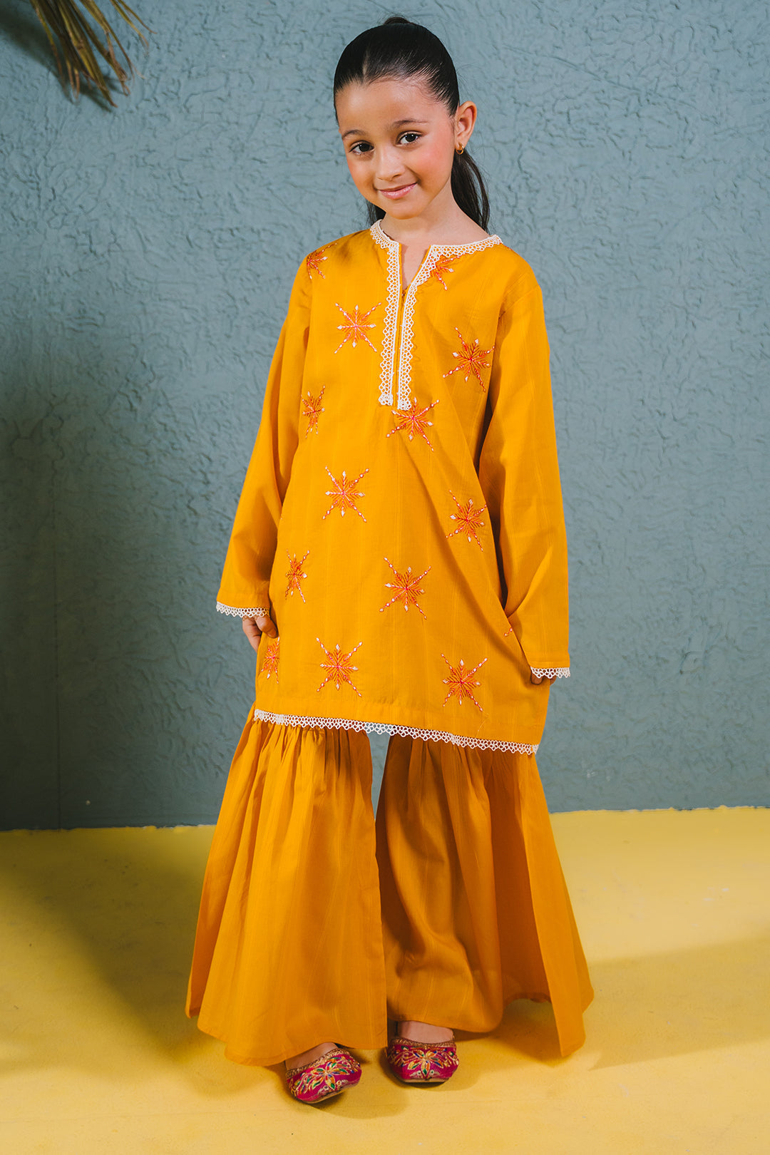 Zellbury Girls | 2 Piece Lawn | Embroidered Kurta Trouser - 2465 -  Zellbury Girls Essential Pret - Original Designer Dress - House of Maryam
