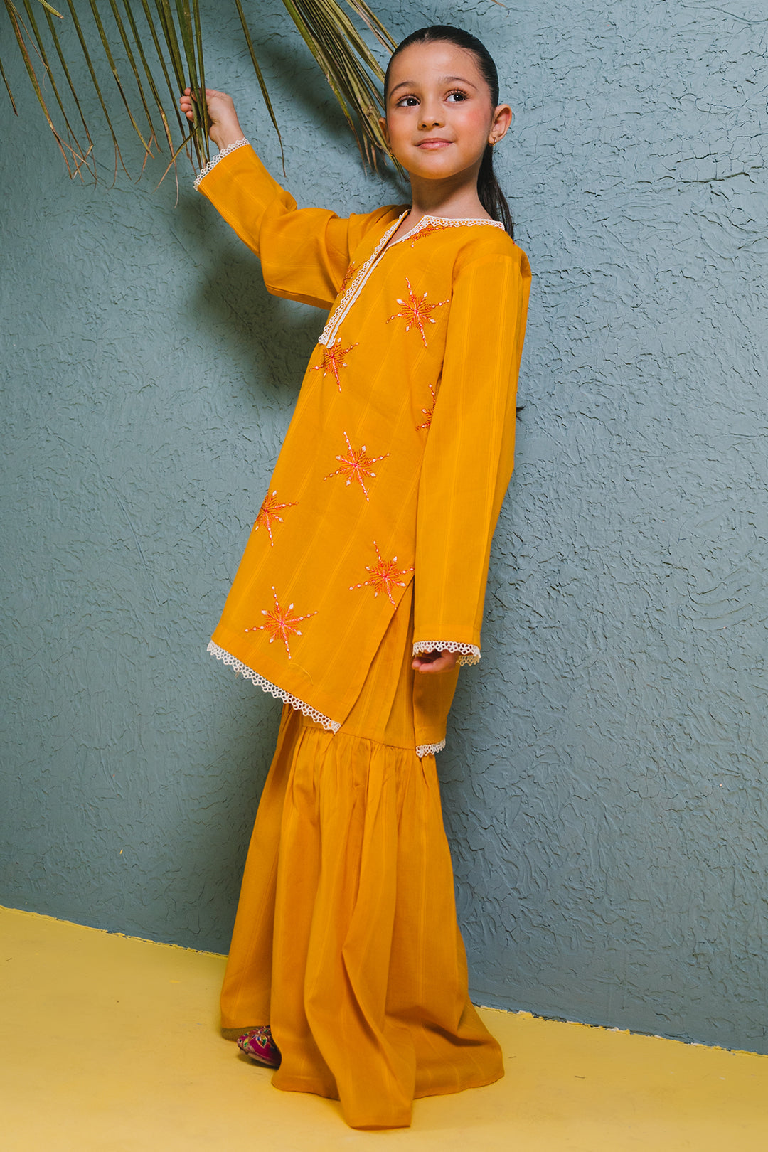 Zellbury Girls | 2 Piece Lawn | Embroidered Kurta Trouser - 2465 -  Zellbury Girls Essential Pret - Original Designer Dress - House of Maryam