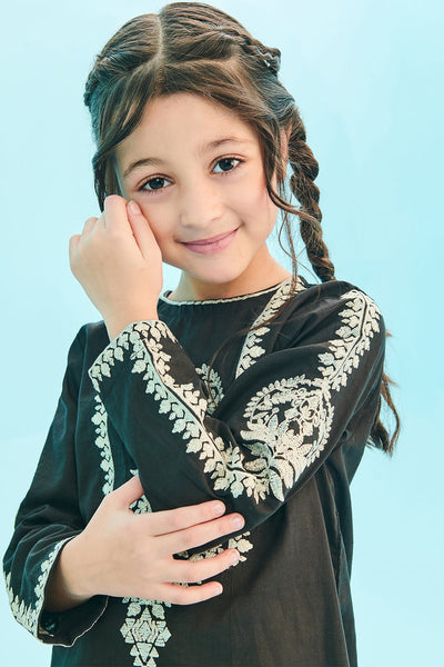 Zellbury Girls | 2 Piece Lawn | Embroidered Kurta Trouser - 2466 -  Zellbury Girls Essential Pret - Original Designer Dress - House of Maryam