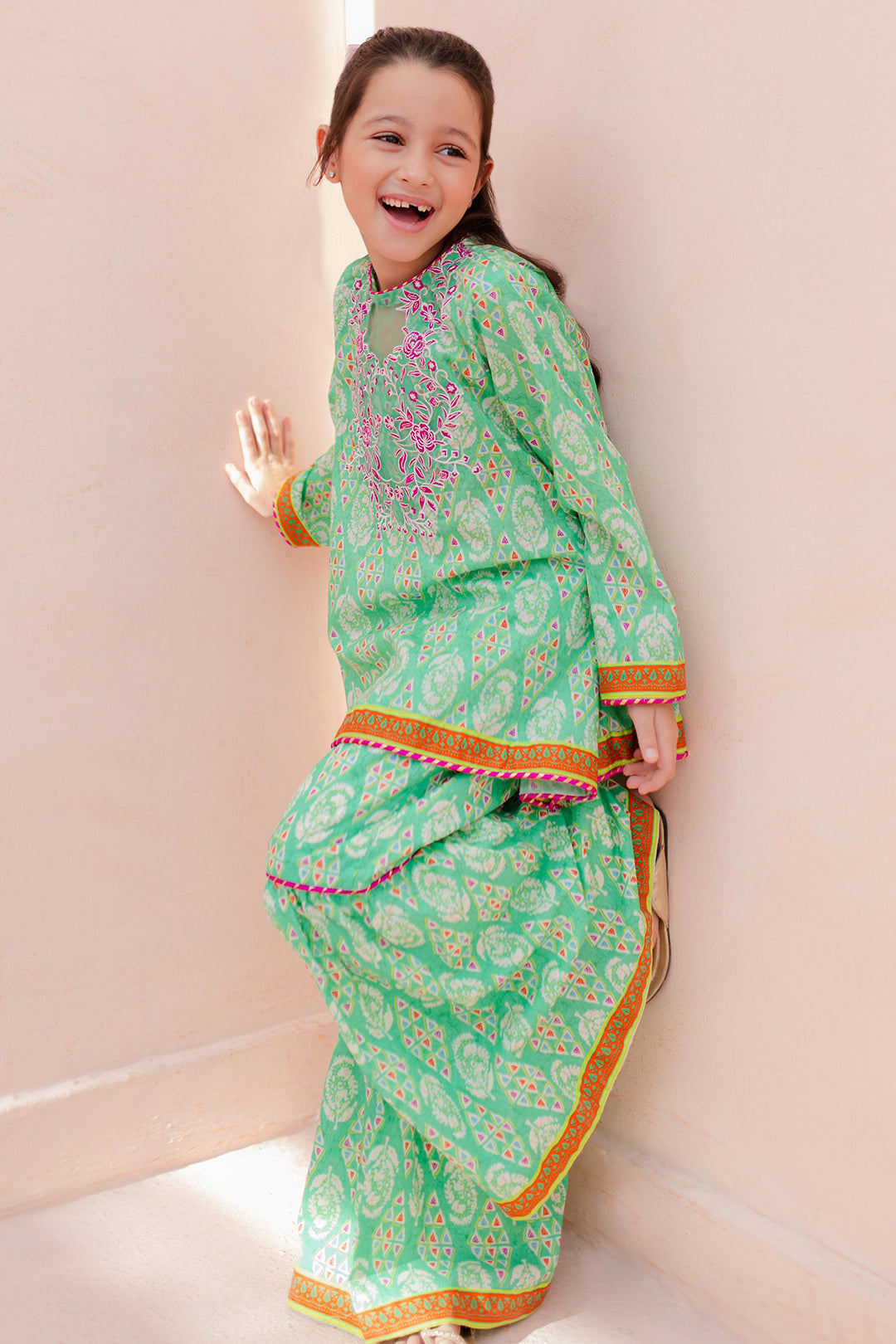 Zellbury Girls | 2 Piece Lawn | Embroidered Kurta Trouser - 2469 -  Zellbury Girls Essential Pret - Original Designer Dress - House of Maryam