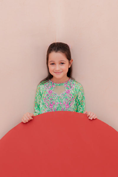 Zellbury Girls | 2 Piece Lawn | Embroidered Kurta Trouser - 2469 -  Zellbury Girls Essential Pret - Original Designer Dress - House of Maryam