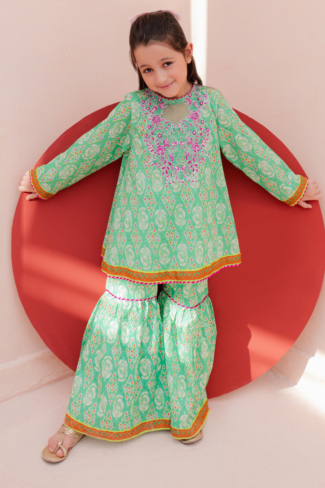Zellbury Girls | 2 Piece Lawn | Embroidered Kurta Trouser - 2469 -  Zellbury Girls Essential Pret - Original Designer Dress - House of Maryam