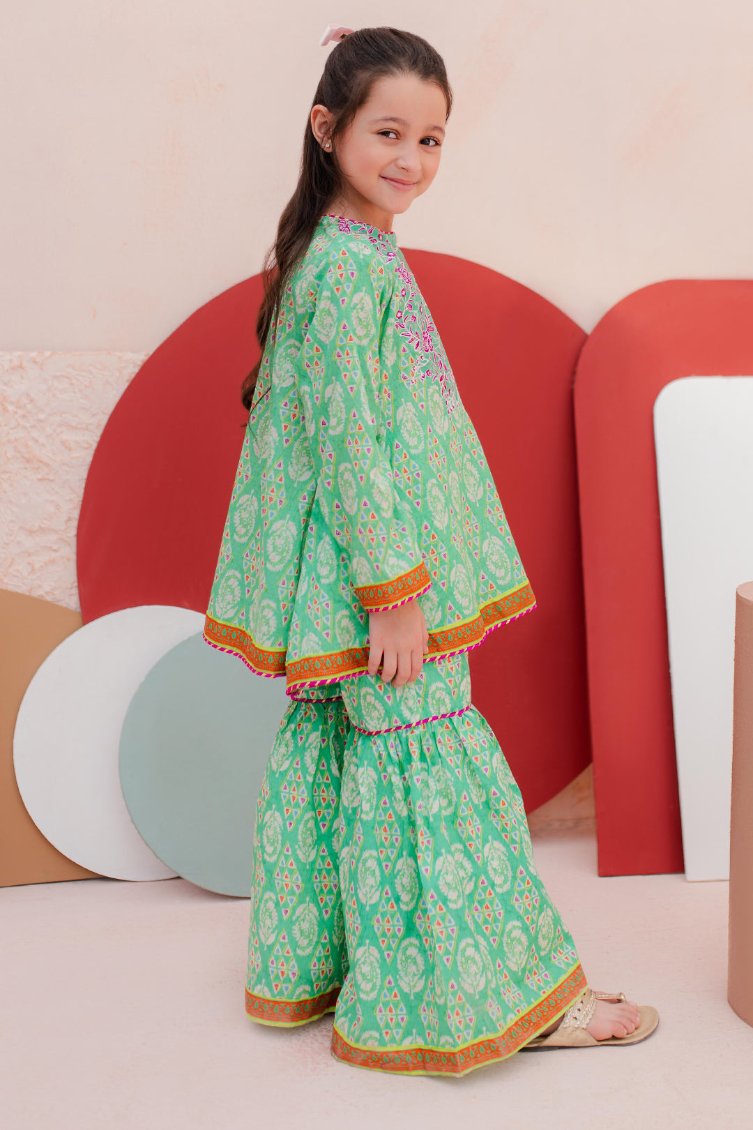 Zellbury Girls | 2 Piece Lawn | Embroidered Kurta Trouser - 2469 -  Zellbury Girls Essential Pret - Original Designer Dress - House of Maryam