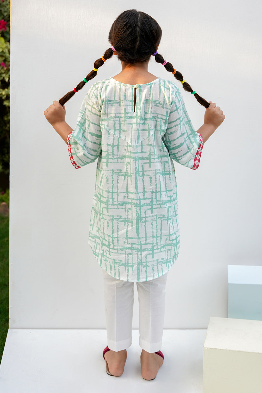 Zellbury Girls | 1 Piece Khaddar | Kurta - 0019 -  Zellbury Girls Essential Pret - Original Designer Dress - House of Maryam