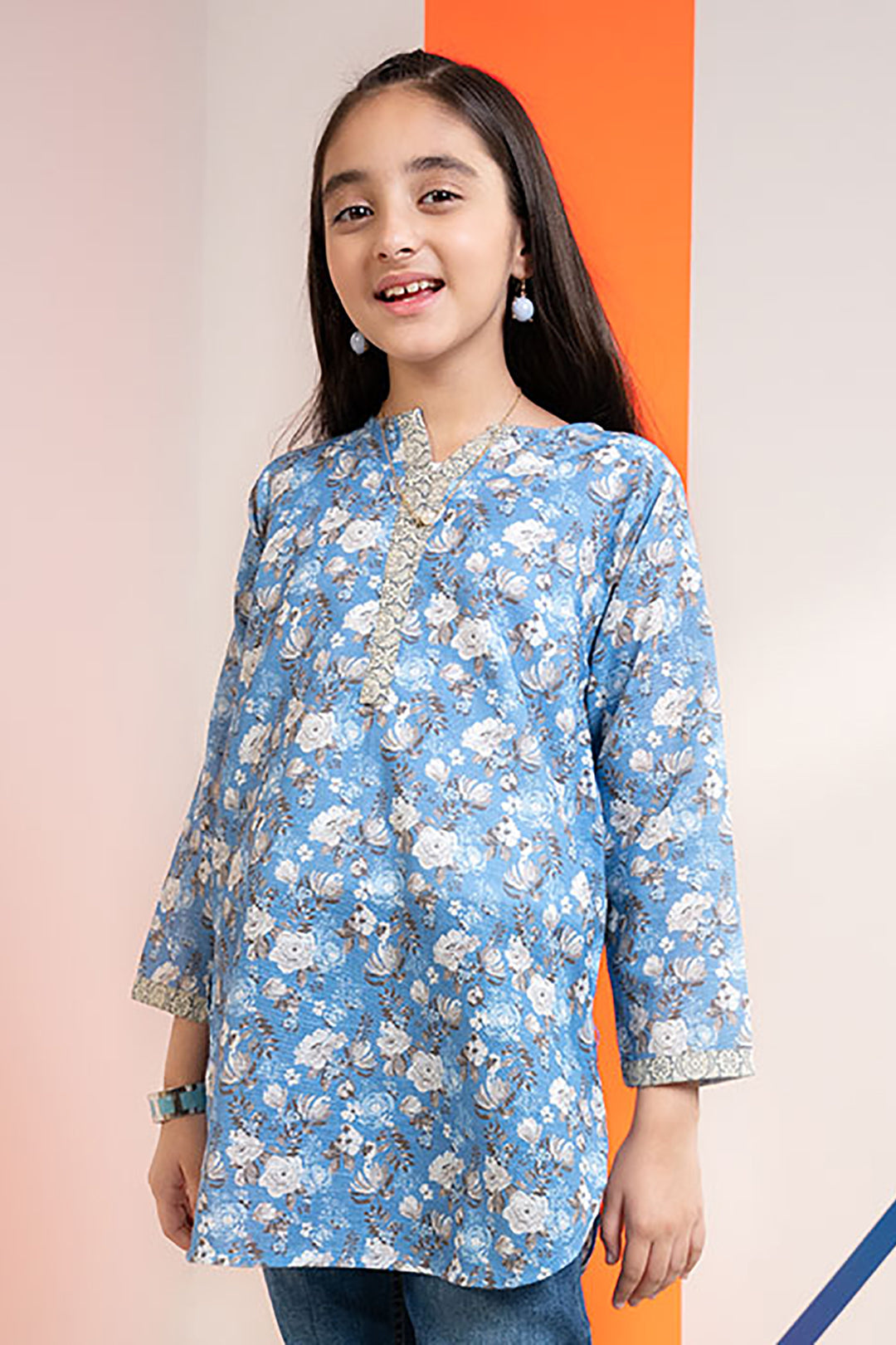 Zellbury Girls | 1 Piece Khaddar | Kurta - 1219