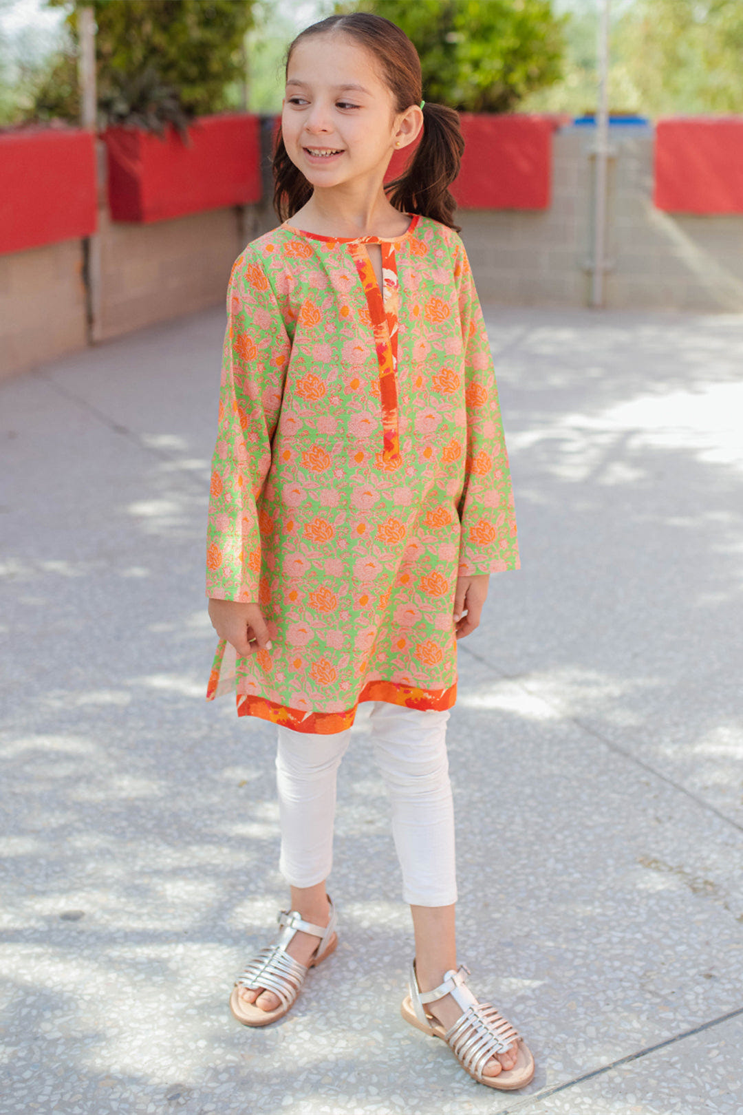 Zellbury Girls | 1 Piece Khaddar | Kurta - 1220 -  Zellbury Girls Essential Pret - Original Designer Dress - House of Maryam