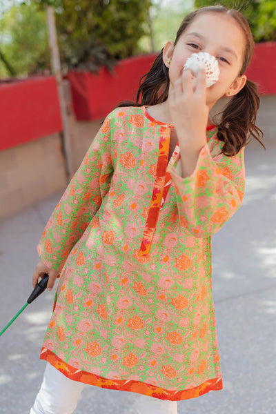 Zellbury Girls | 1 Piece Khaddar | Kurta - 1220 -  Zellbury Girls Essential Pret - Original Designer Dress - House of Maryam