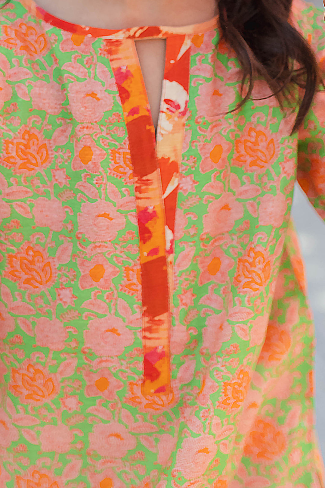 Zellbury Girls | 1 Piece Khaddar | Kurta - 1220 -  Zellbury Girls Essential Pret - Original Designer Dress - House of Maryam