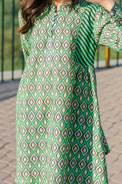Zellbury Girls | 1 Piece Khaddar | Kurta - 1224 -  Zellbury Girls Essential Pret - Original Designer Dress - House of Maryam