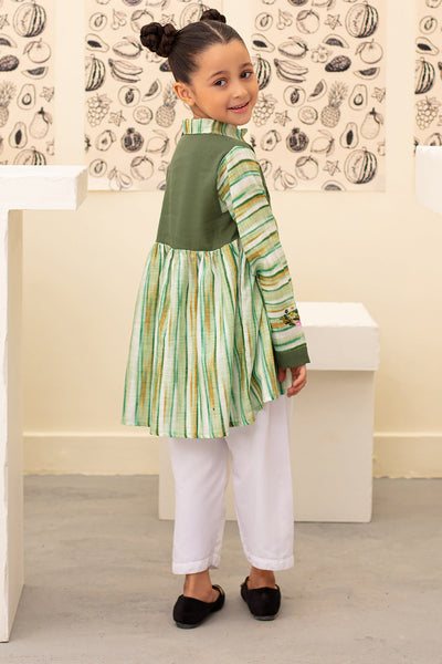 Zellbury Girls | 1 Piece Khaddar | Kurta - 1227 -  Zellbury Girls Essential Pret - Original Designer Dress - House of Maryam
