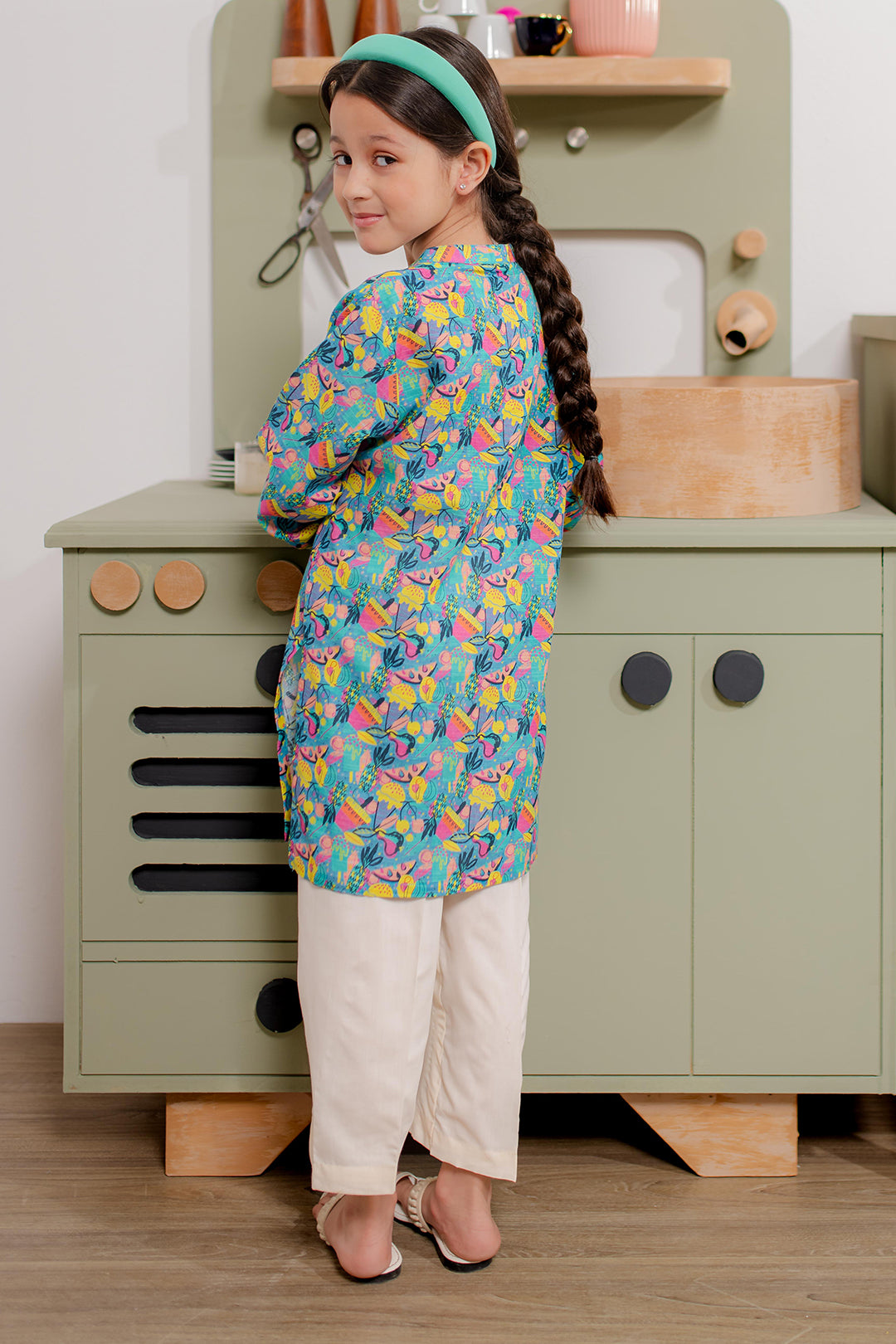 Zellbury Girls | 1 Piece Khaddar | Kurta - 1173 -  Zellbury Girls Essential Pret - Original Designer Dress - House of Maryam