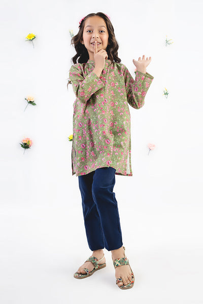 Zellbury Girls | 1 Piece Cambric | Kurta - 1227 -  Zellbury Girls Essential Pret - Original Designer Dress - House of Maryam