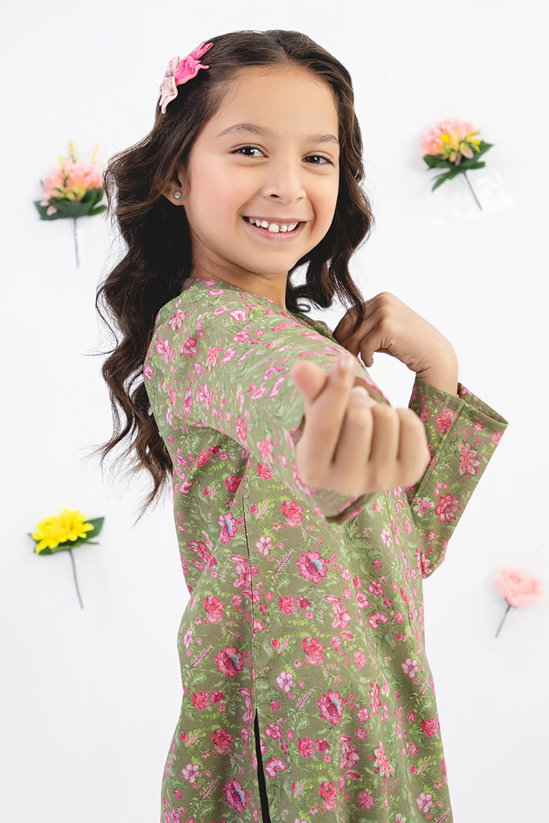 Zellbury Girls | 1 Piece Cambric | Kurta - 1227 -  Zellbury Girls Essential Pret - Original Designer Dress - House of Maryam