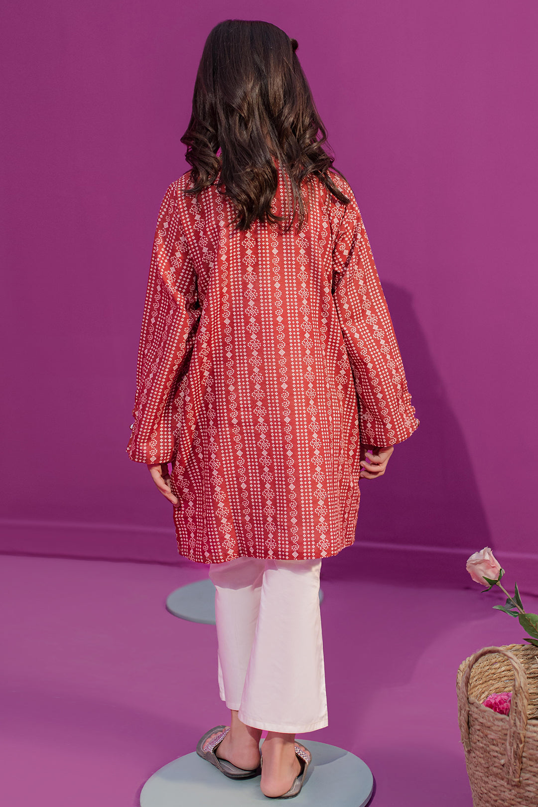 Zellbury Girls | 1 Piece Khaddar | Kurta - 1714 -  Zellbury Girls Essential Pret - Original Designer Dress - House of Maryam