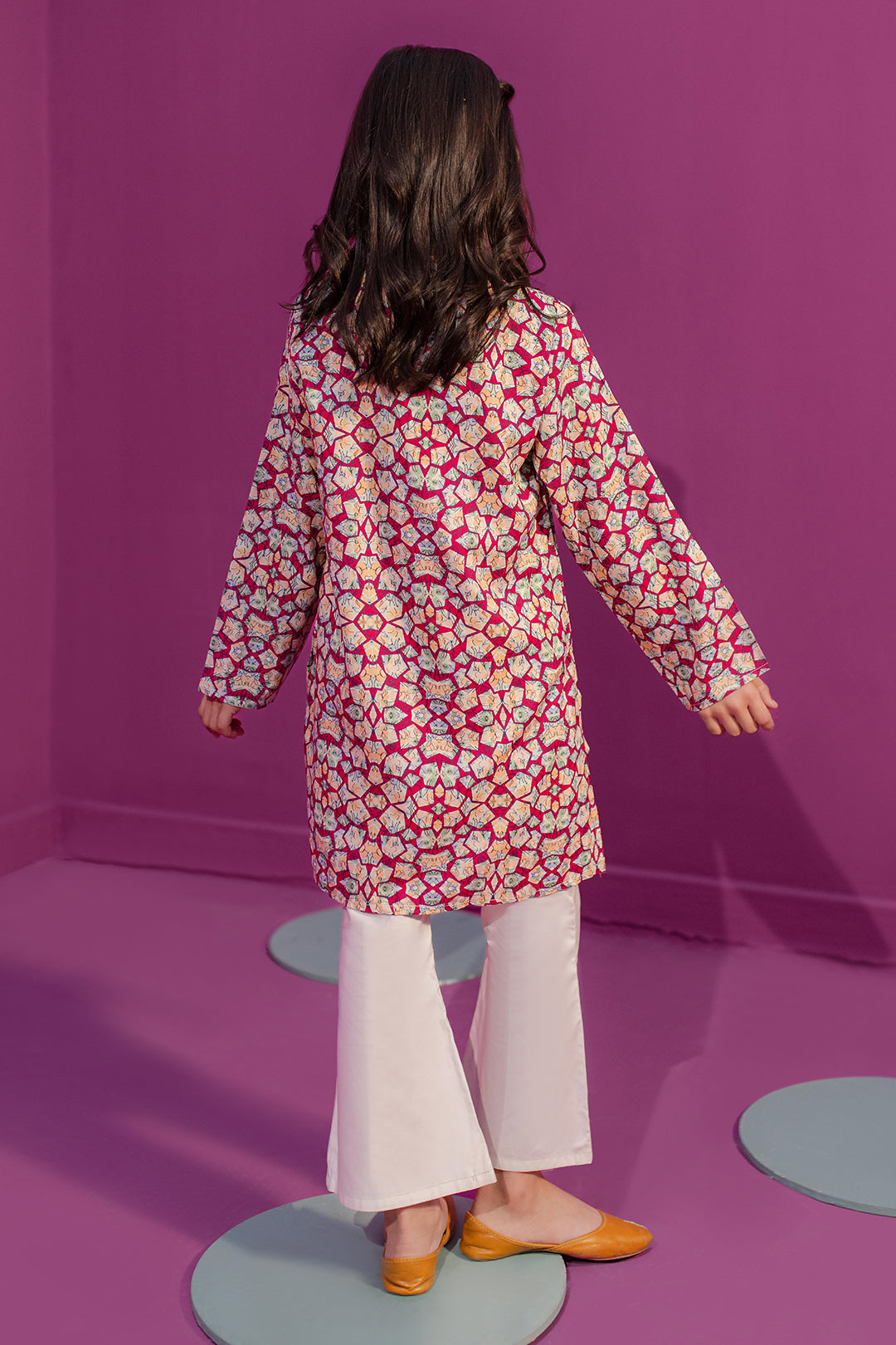 Zellbury Girls | 1 Piece Viscose | Kurta - 1719 -  Zellbury Girls Essential Pret - Original Designer Dress - House of Maryam
