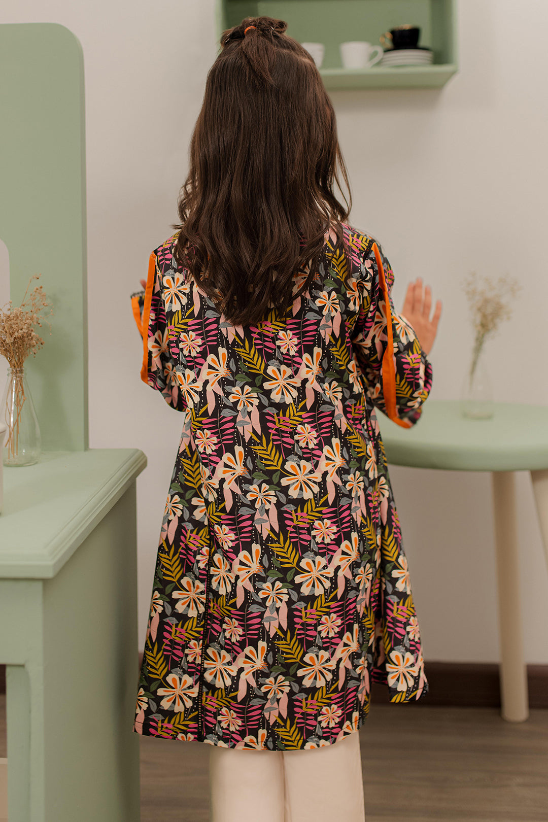 Zellbury Girls | 1 Piece Viscose | Kurta - 1722 -  Zellbury Girls Essential Pret - Original Designer Dress - House of Maryam