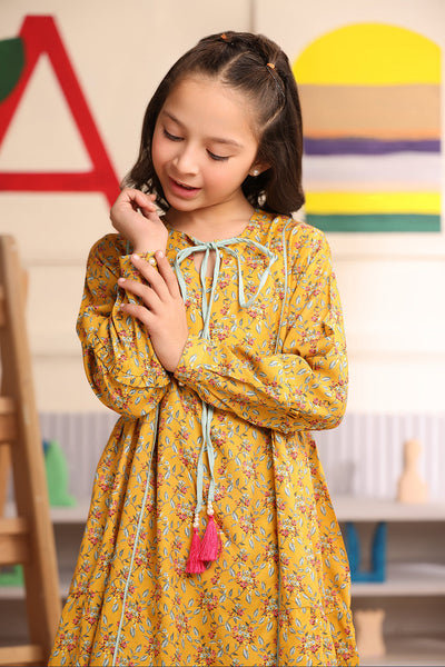 Zellbury Girls | 1 Piece Viscose | Kurta - 1723 -  Zellbury Girls Essential Pret - Original Designer Dress - House of Maryam