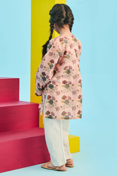 Zellbury Girls | 1 Piece Khaddar | Kurta - 1732 -  Zellbury Girls Essential Pret - Original Designer Dress - House of Maryam