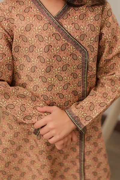 Zellbury Girls | 1 Piece Khaddar | Kurta - 1780 -  Zellbury Girls Essential Pret - Original Designer Dress - House of Maryam