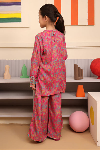 Zellbury Girls | 2 Piece Viscose | Embroidered Kurta Trouser - 2730 -  Zellbury Girls Essential Pret - Original Designer Dress - House of Maryam