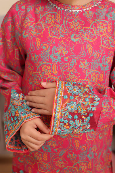 Zellbury Girls | 2 Piece Viscose | Embroidered Kurta Trouser - 2730 -  Zellbury Girls Essential Pret - Original Designer Dress - House of Maryam