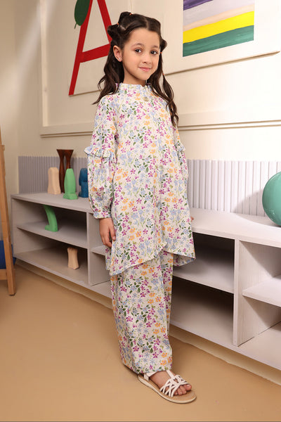 Zellbury Girls | 2 Piece Khaddar | Kurta Trouser - 2741 -  Zellbury Girls Essential Pret - Original Designer Dress - House of Maryam