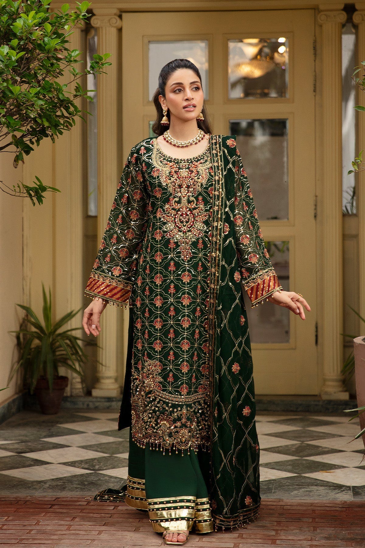 Raeesa Premium | Dehleez Formals | Dl 1038 -  Raeesa Premium Ladies Clothes - Original Designer Dress - House of Maryam