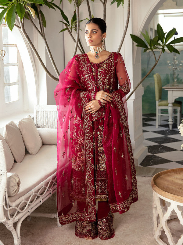 Gulaal | Embroidered Chiffon 23 | SAMARA GL-LP-V2-16 -  Gulaal Bridal - Original Designer Dress - House of Maryam