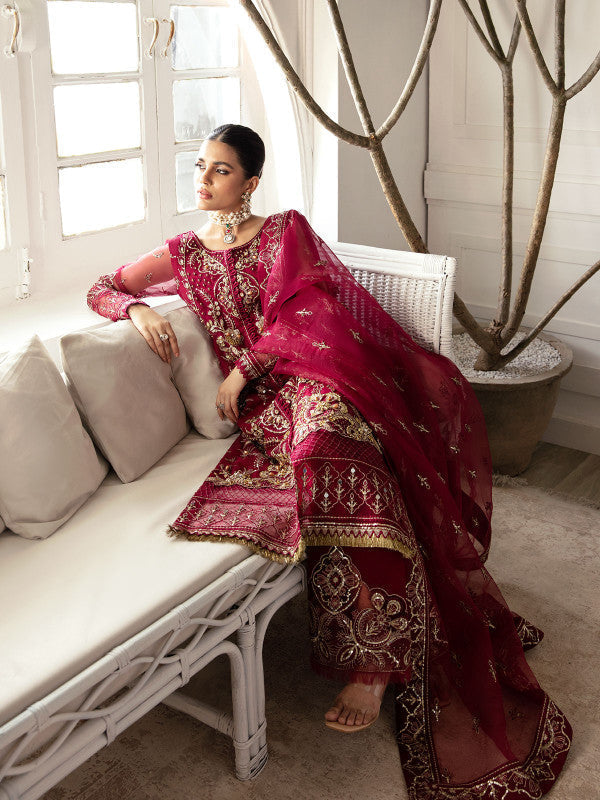 Gulaal | Embroidered Chiffon 23 | SAMARA GL-LP-V2-16 -  Gulaal Bridal - Original Designer Dress - House of Maryam