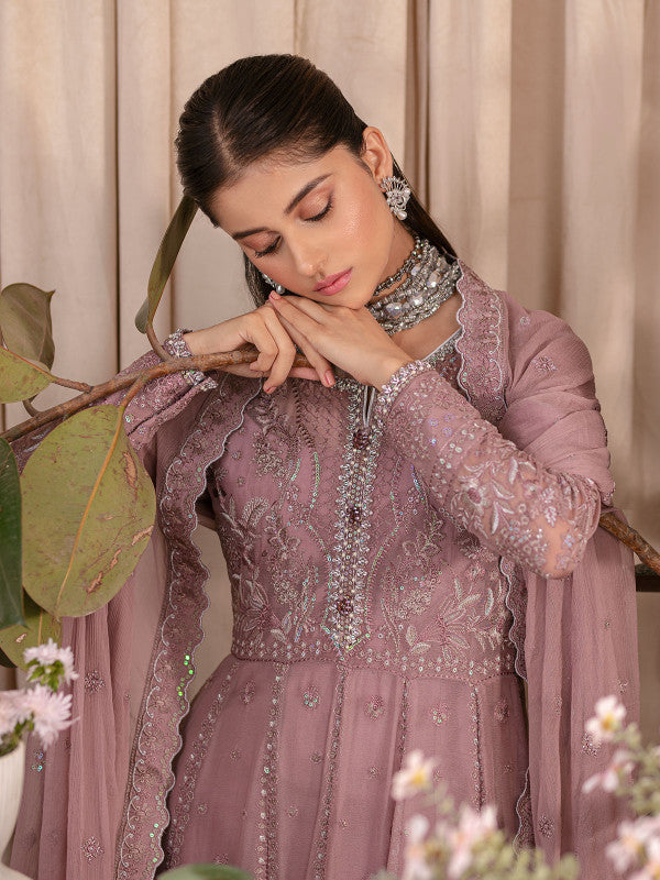 Gulaal | Embroidered Chiffon 23 | EZRAH UC-03 -  Gulaal Formal - Original Designer Dress - House of Maryam